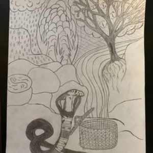 Cobra Sketch - Original Artwork